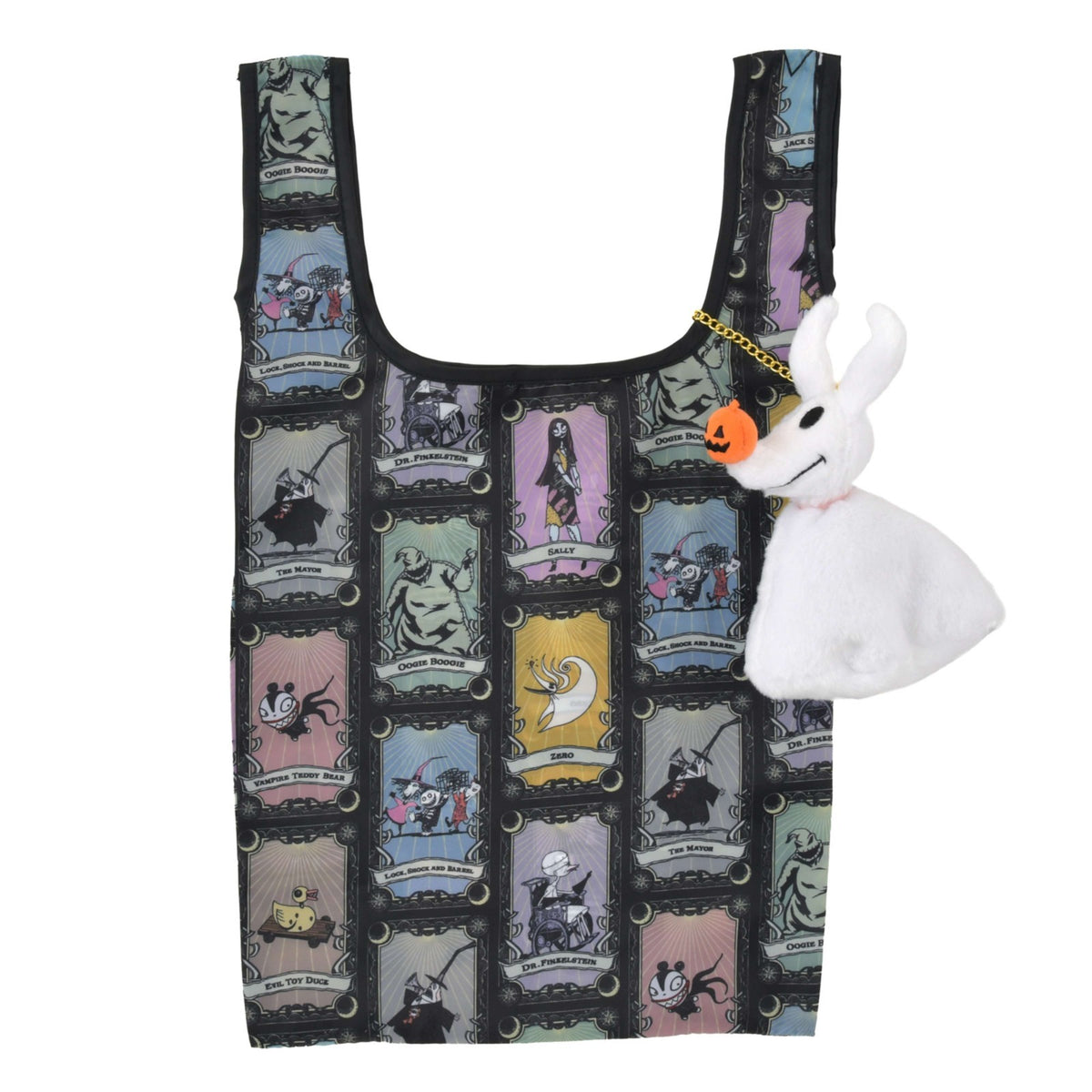 Japan Tokyo Disney Store Shopping Eco Bag Pouch Nightmare Before Christmas