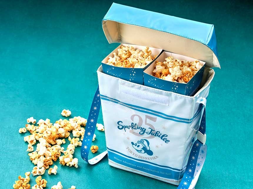 Japan Tokyo Disney Resort Sea Sparkling Jubilee Popcorn Case 25th Shoulder bag