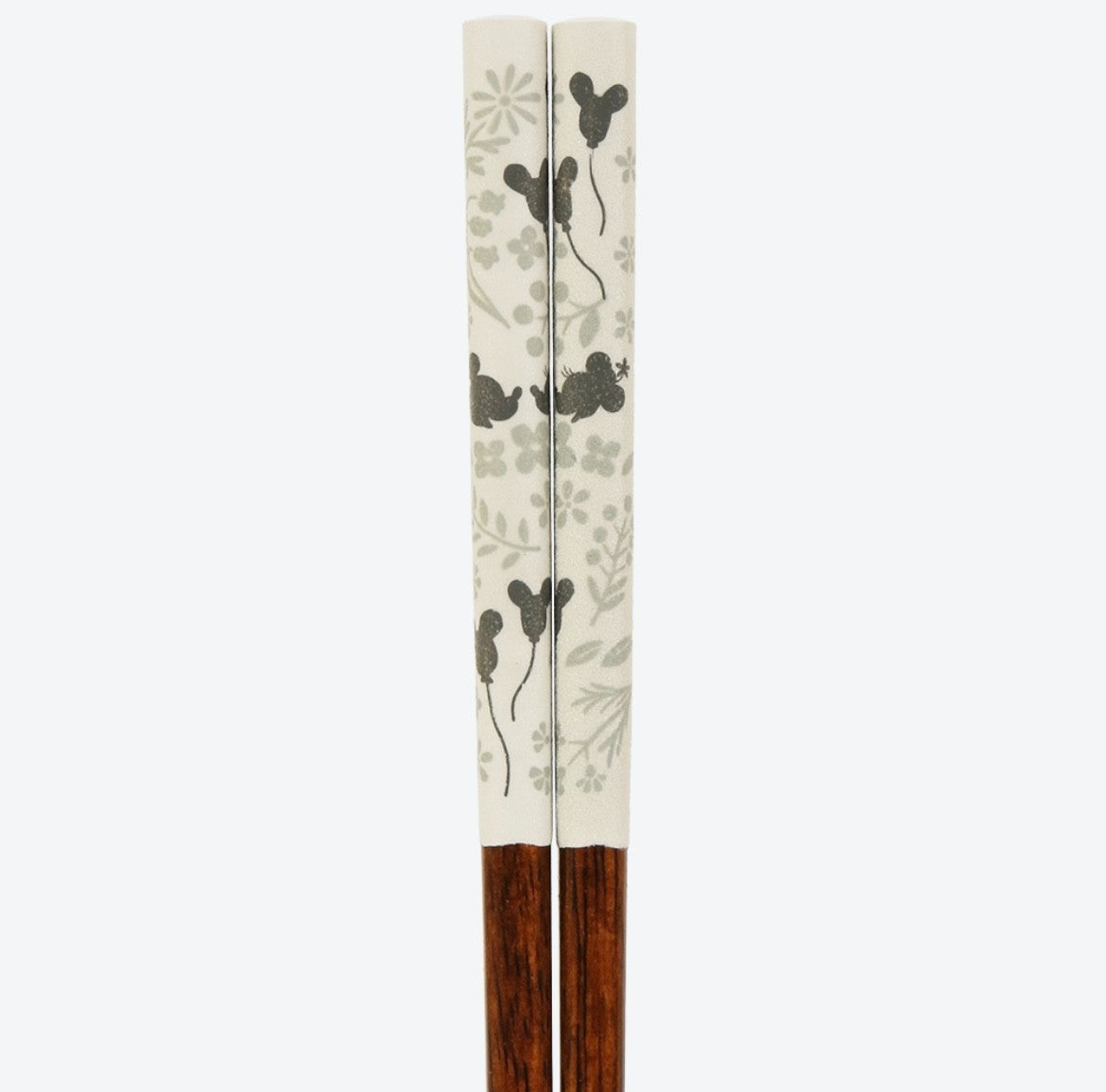 Japan Tokyo Disney Resort Chopsticks Japanese Tableware Mickey Minnie Gray 2025