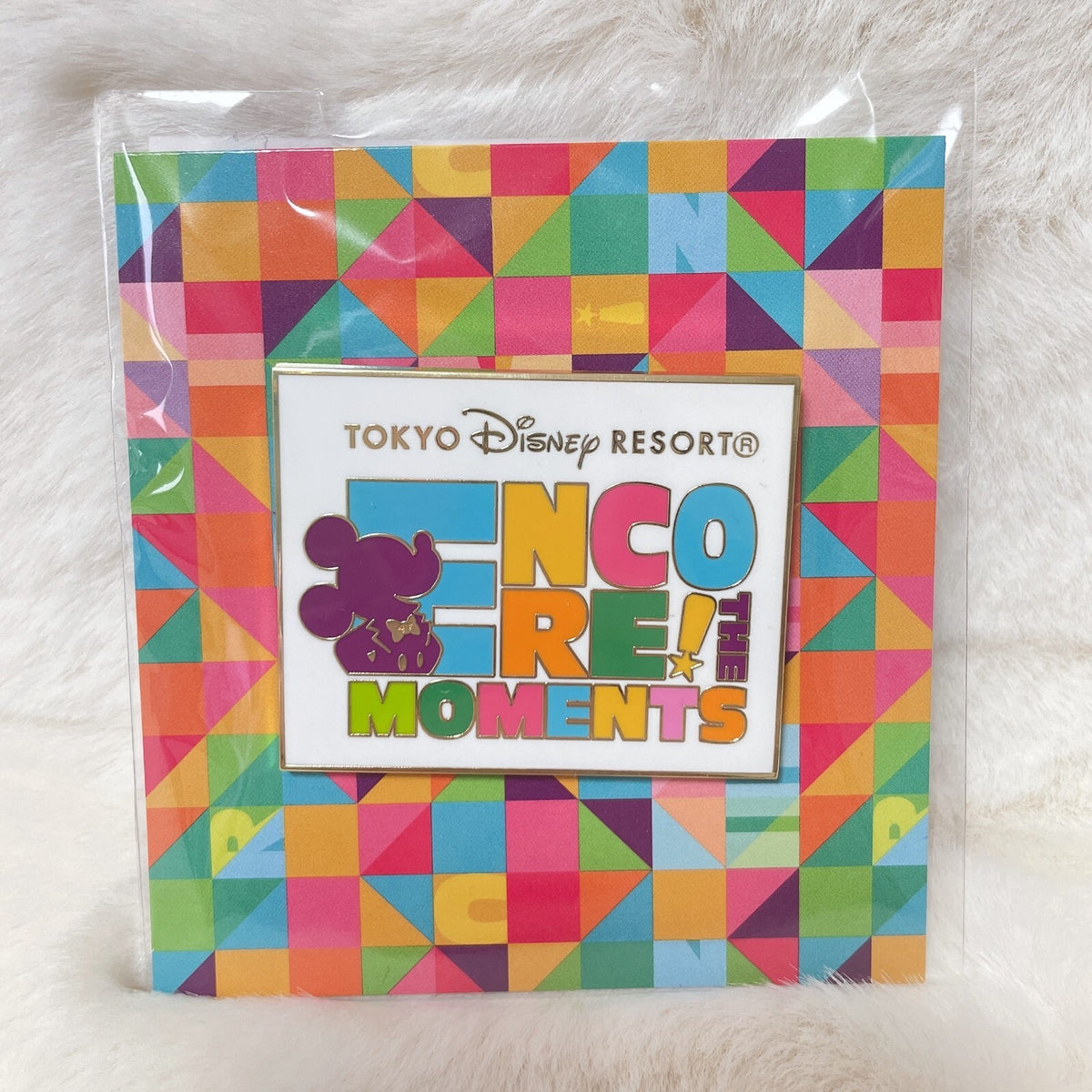 Japan Tokyo Disney Resort Encore The Moments Mickey Pin Badge Limited