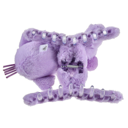 Japan Tokyo Disney Store Lumpy Hair Clip with Hug Plush Style Winnie the Pooh