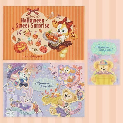 Japan Tokyo Disney Resort Duffy Halloween 2026 Duffy Postcard with Stickers