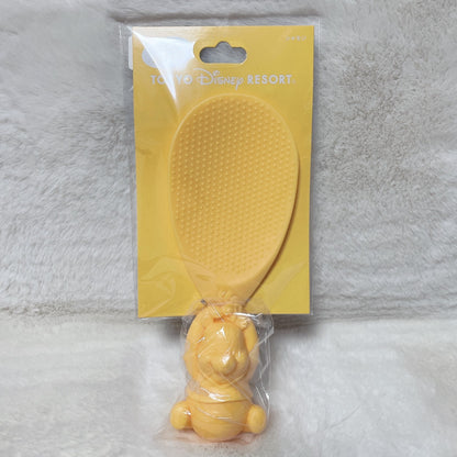Japan Tokyo Disney Resort Winnie the Pooh Rice scoop Yellow *Self-supporting!