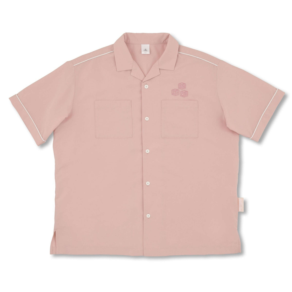+Japan Tokyo Disney Store Michael's Teddy Bear Short Sleeve Shirt Pink PETER PAN