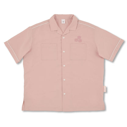+Japan Tokyo Disney Store Michael's Teddy Bear Short Sleeve Shirt Pink PETER PAN