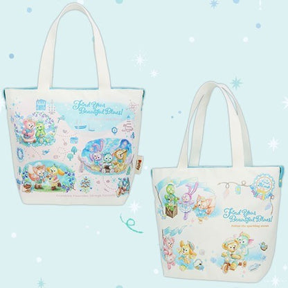 Japan Tokyo Disney Resort Find Your Beautiful Blue Tote Bag Duffy