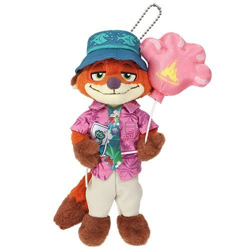 Japan Tokyo Disney Resort Nick Wilde Plush Toy Badge Zootopia 2