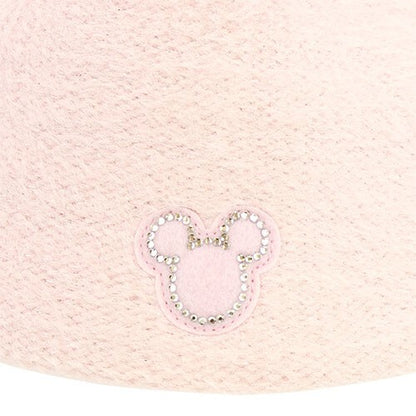 Japan Tokyo Disney Resort Hat Fluffy Pink  Hat Ears Headband Mickey
