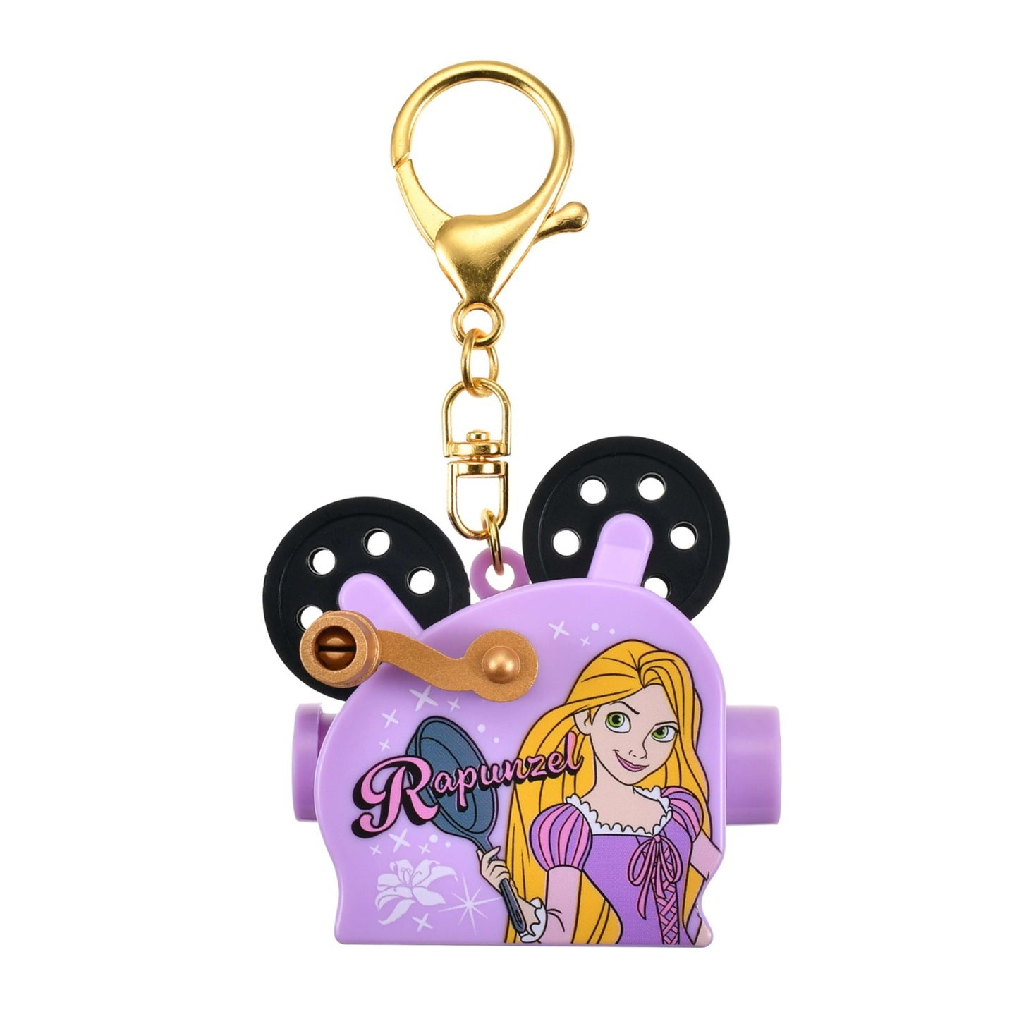 Japan Tokyo Disney Store Rapunzel Light-Up Projection Keychain Tangled Fes