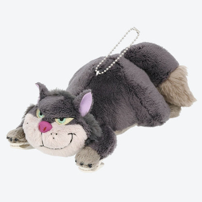 Japan Tokyo Disney Resort Cinderella Lucifer Plush Toy Shoulder Clip Keychain
