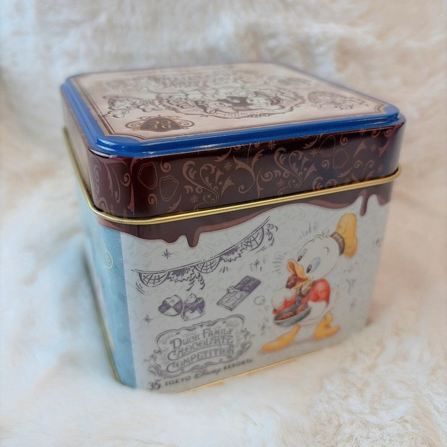 Japan Tokyo Disney Chocolate Competition Confectionery Tin Can Donald