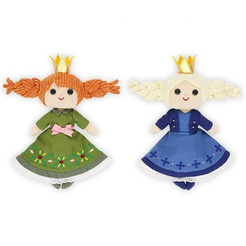 Japan Tokyo Disney Resort Store Plush Toy Set Elsa Ana Frozen Fantasy Springs