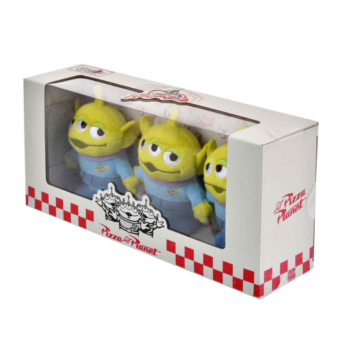 Japan Tokyo Disney Store Little Green Men Alien Plush Toy Set stanDs Toy Story
