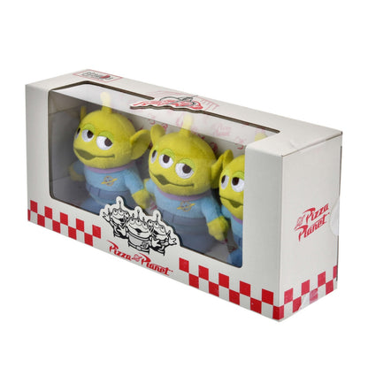 Japan Tokyo Disney Store Little Green Men Alien Plush Toy Set stanDs Toy Story