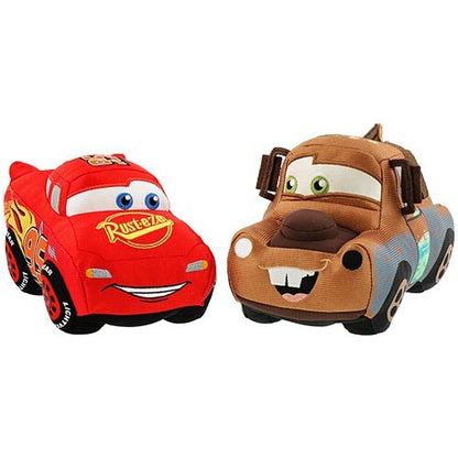 Japan Tokyo Disney Resort Lightning McQueen and Mater Plush Toy Cars