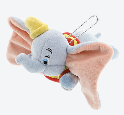 Japan Tokyo Disney Resort Lion Dumbo Plush Toy Keychain Shoulder Clip