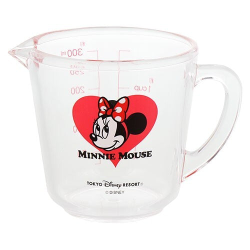 Japan Tokyo Disney Resort Minnie Mouse Measuring Cup Heart