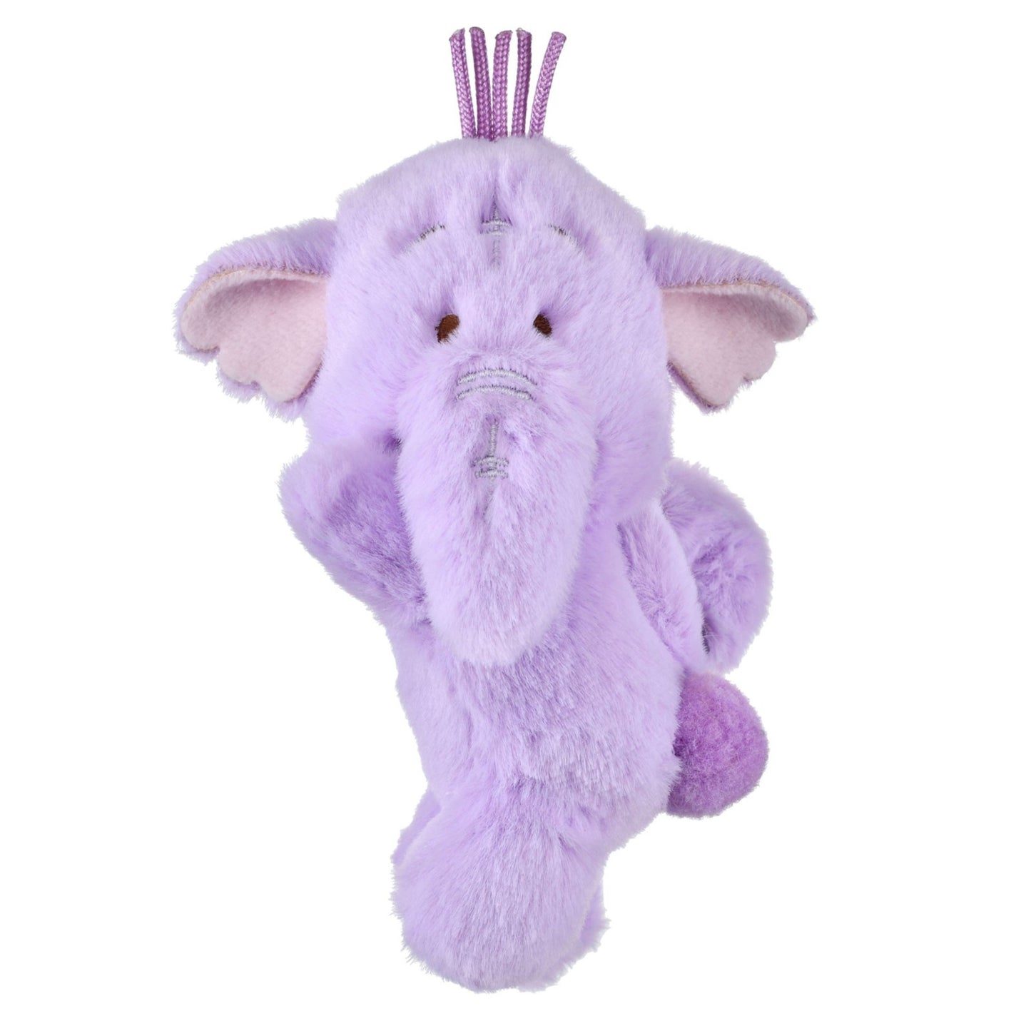 Japan Tokyo Disney Store Lumpy Hair Clip with Hug Plush Style Winnie the Pooh