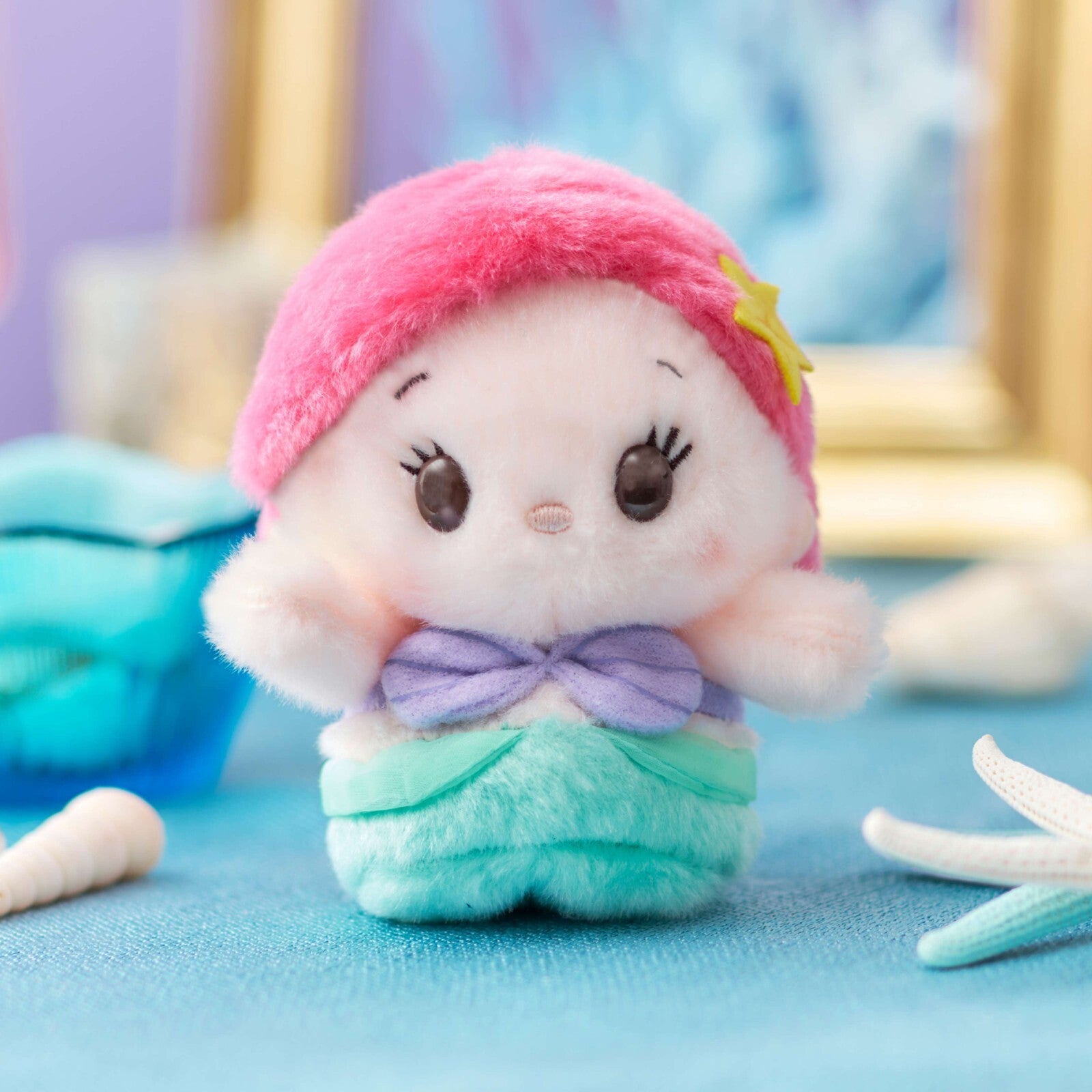 Japan Tokyo Disney Store Ariel Plush Toy Urupocha-chan Little Mermaid