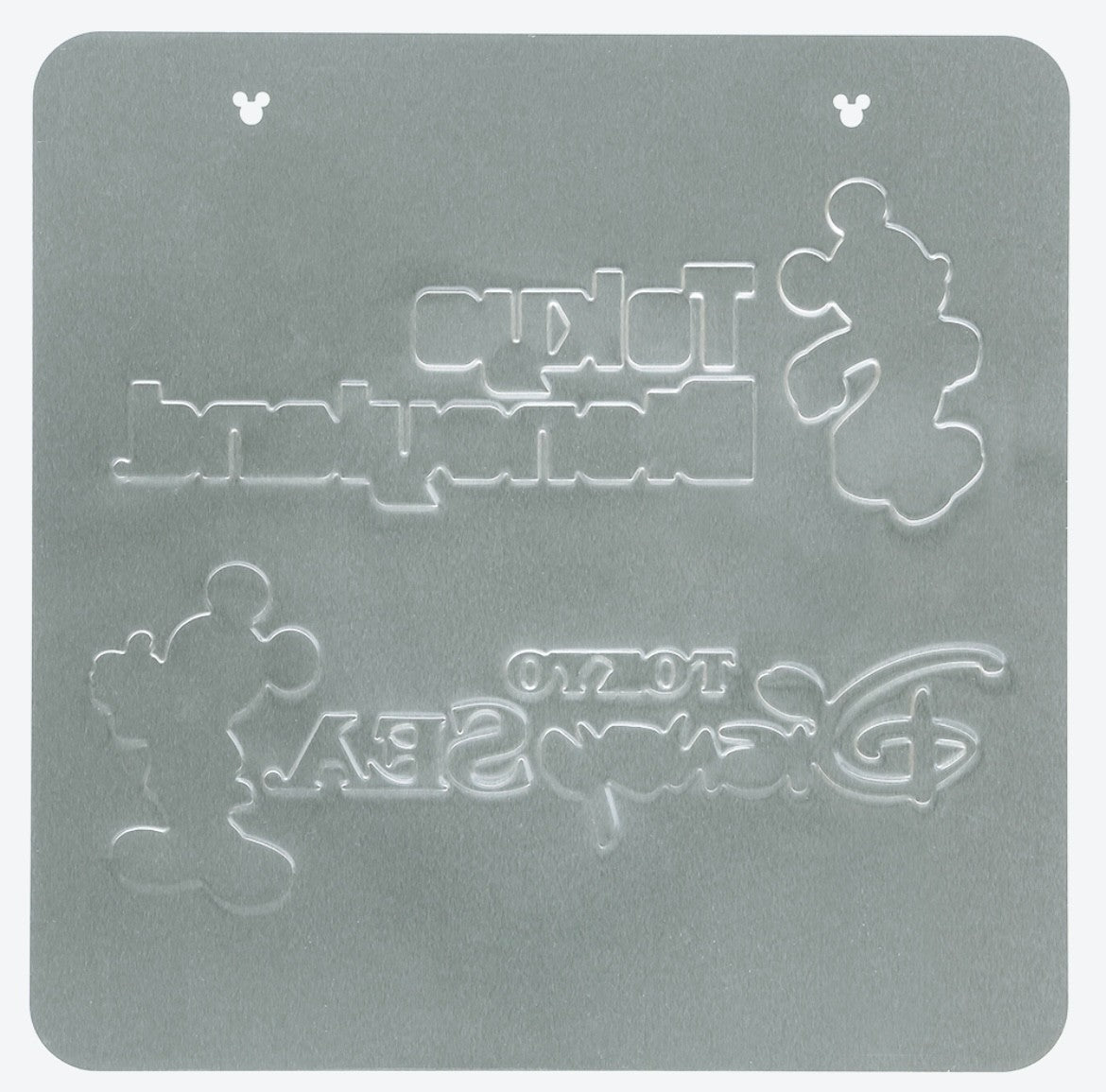 Japan Tokyo Disney Resort Mickey Mouse Sign Plate Disneyland DisneySea 2026