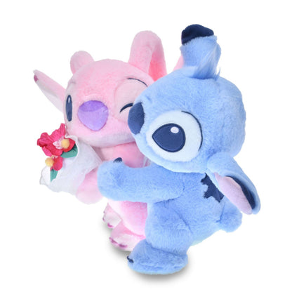 Japan Tokyo Disney Store Stitch & Angel Plush Toy