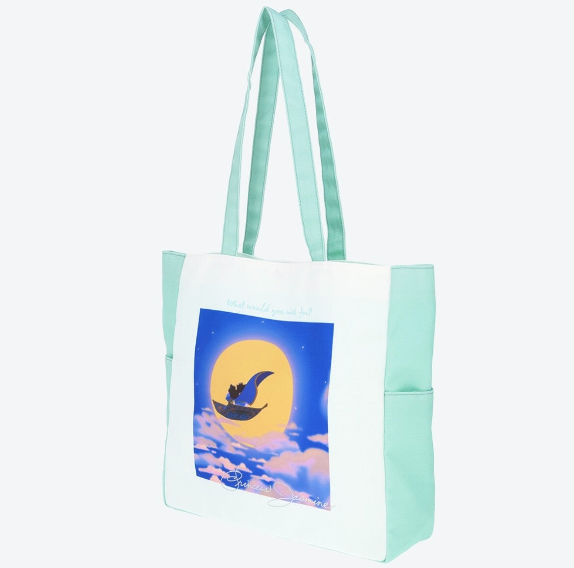 Japan Tokyo Disney Resort Aladdin and the Magic Lamp Tote Bag jasmine