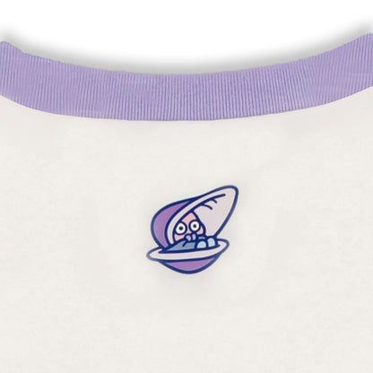 Japan Tokyo Disney Store Young OYSTERS  T-Shirt Ringer White BABY 2026 Alice