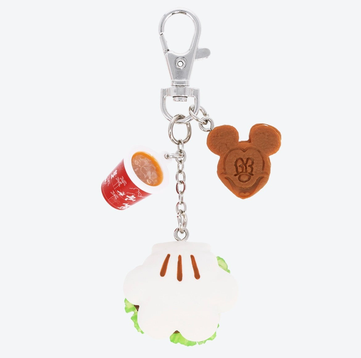 Japan Tokyo Disney Resort Mickey Mouse Keychain 3 pieces Disney Food Limited