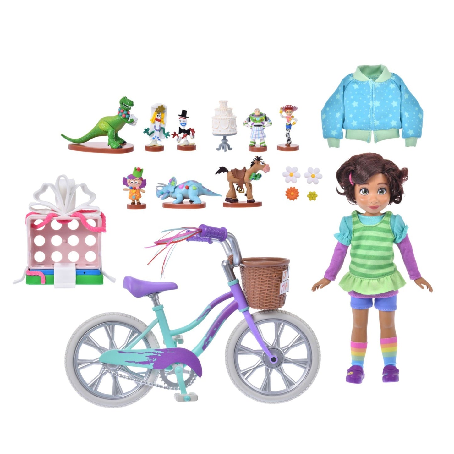 Japan Tokyo Disney Store Toy Story 5 Doll Figure Set Bonnie Doll Set TOY STORY 5