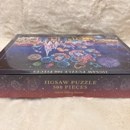 Japan Tokyo Disney Resort Jigsaw Puzzle Magic Shop Mickey Minnie Fireworks Flash
