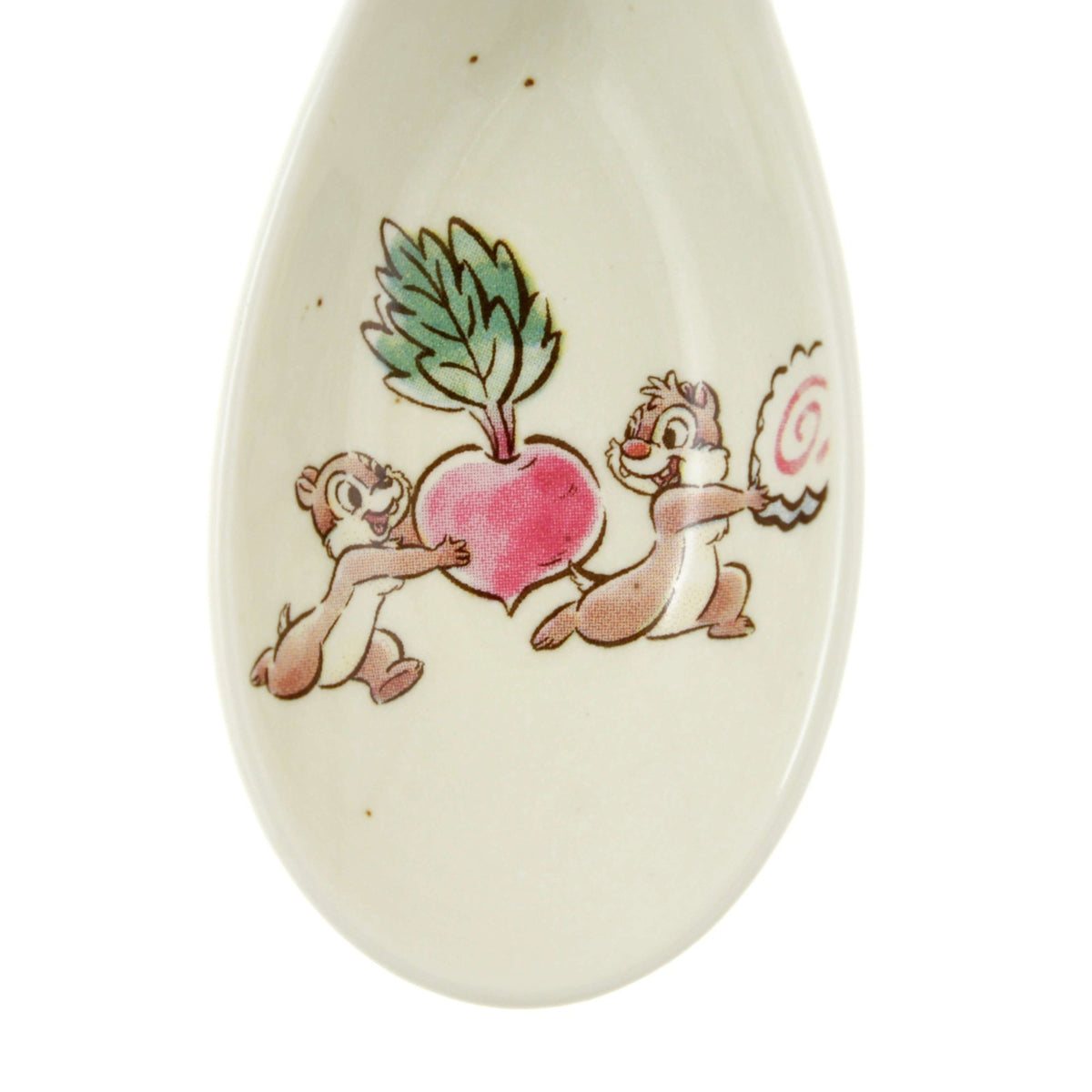 Japan Tokyo Disney Store Chip & Dale Renge Spoon Vegetable Table Top
