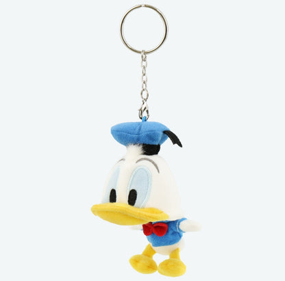 Japan Tokyo Disney Resort  Donald Duck Keychain fan cap Hat New