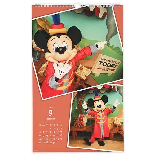 Japan Tokyo Disney Resort Mickey Mouse Wall Calendar 2027