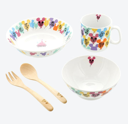 Japan Tokyo Disney Resort Mickey Mouse and Friends Baby Tableware Set 2025