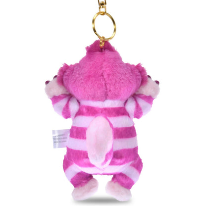 Japan Tokyo Disney Store Cheshire Cat Plush Toy Keychain Animal Touch Alice
