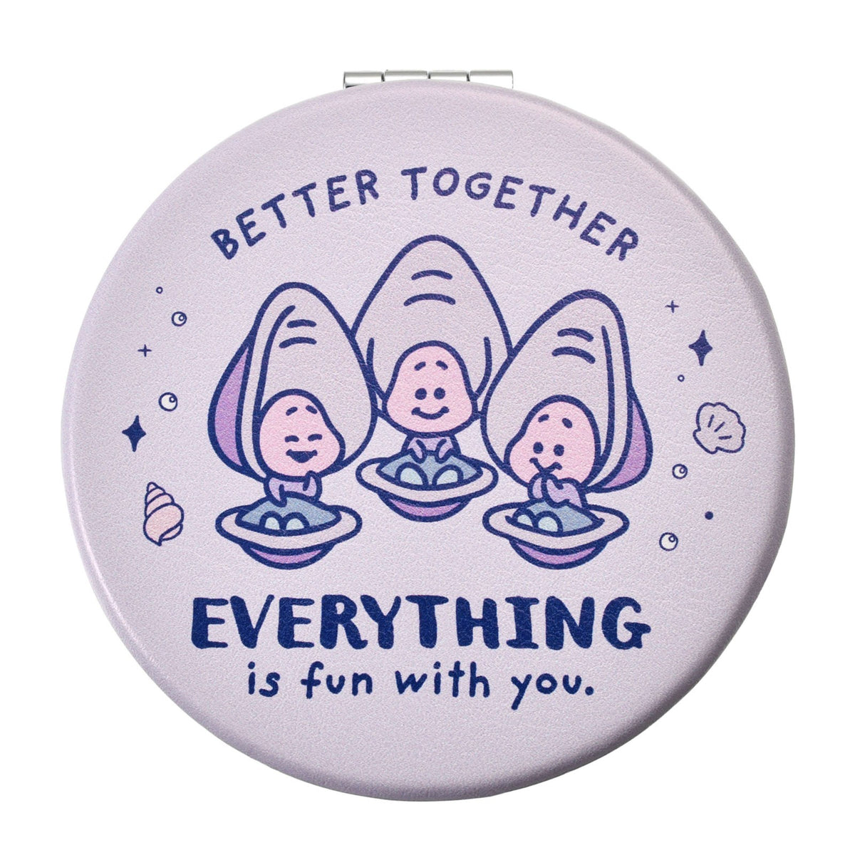 Japan Tokyo Disney Store Young Oyster  Hand Mirror BABY OYSTERS 2026 Alice