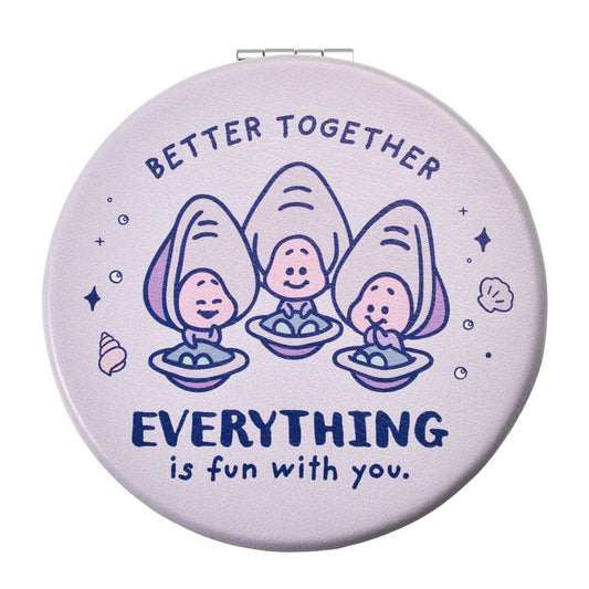 Japan Tokyo Disney Store Young Oyster  Hand Mirror BABY OYSTERS 2026 Alice