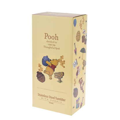 Japan Tokyo Disney Store Pooh Stainless Steel Tumbler Holiday Drinkware