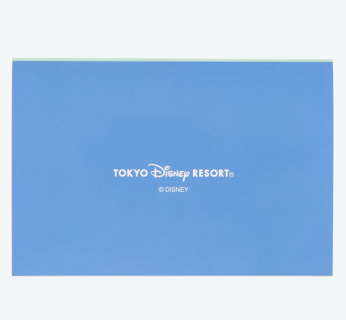 Japan Tokyo Disney Resort  Mickey Donald Goofy Chip & Dale Memo pad