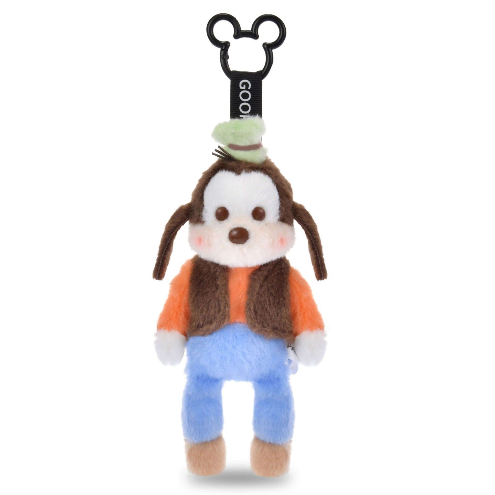 Japan Tokyo Disney Store Goofy Plush Toy Keychain PALNUI