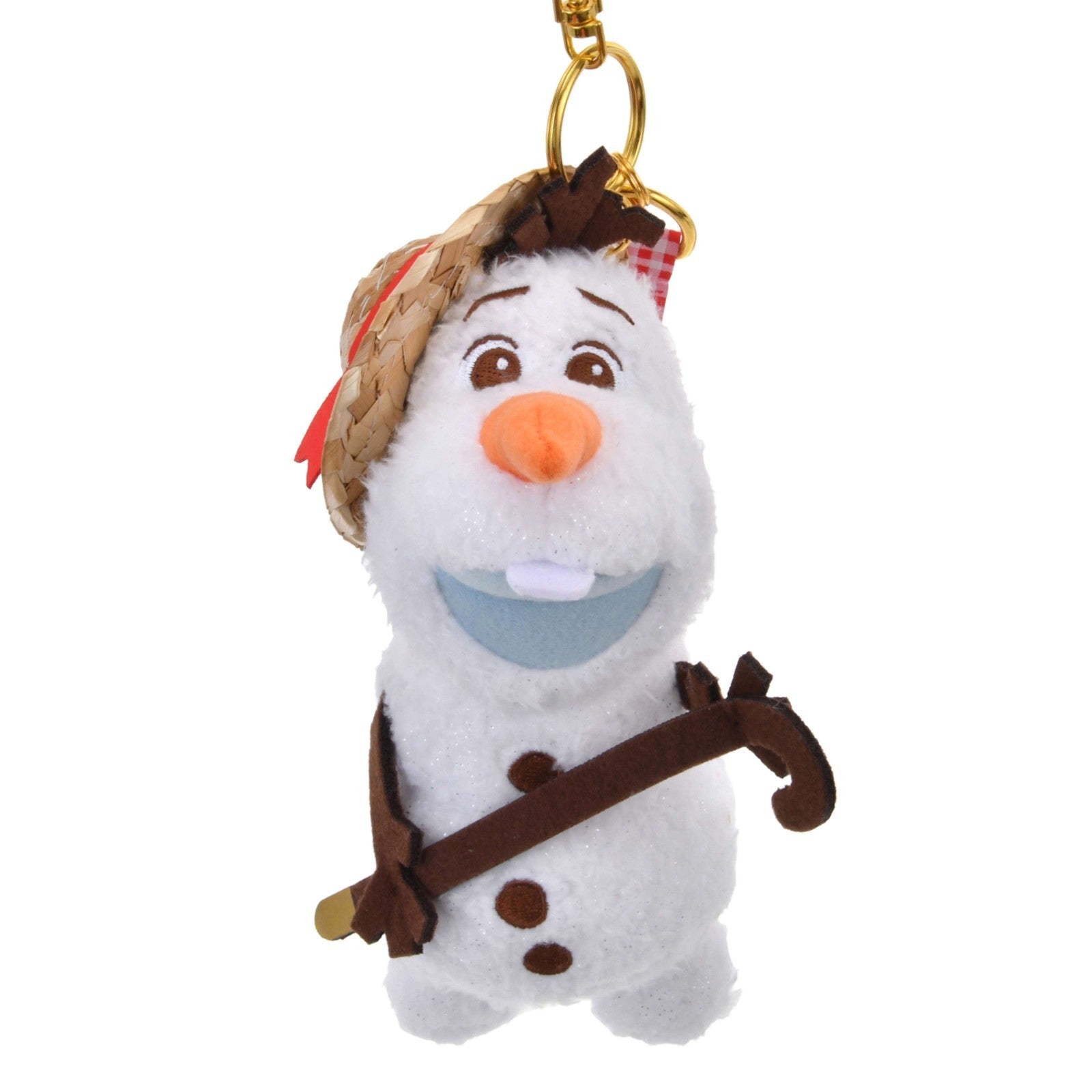 '+Japan Tokyo Disney Store Olaf Plush Toy Keychains MY PAL OLAF Frozen