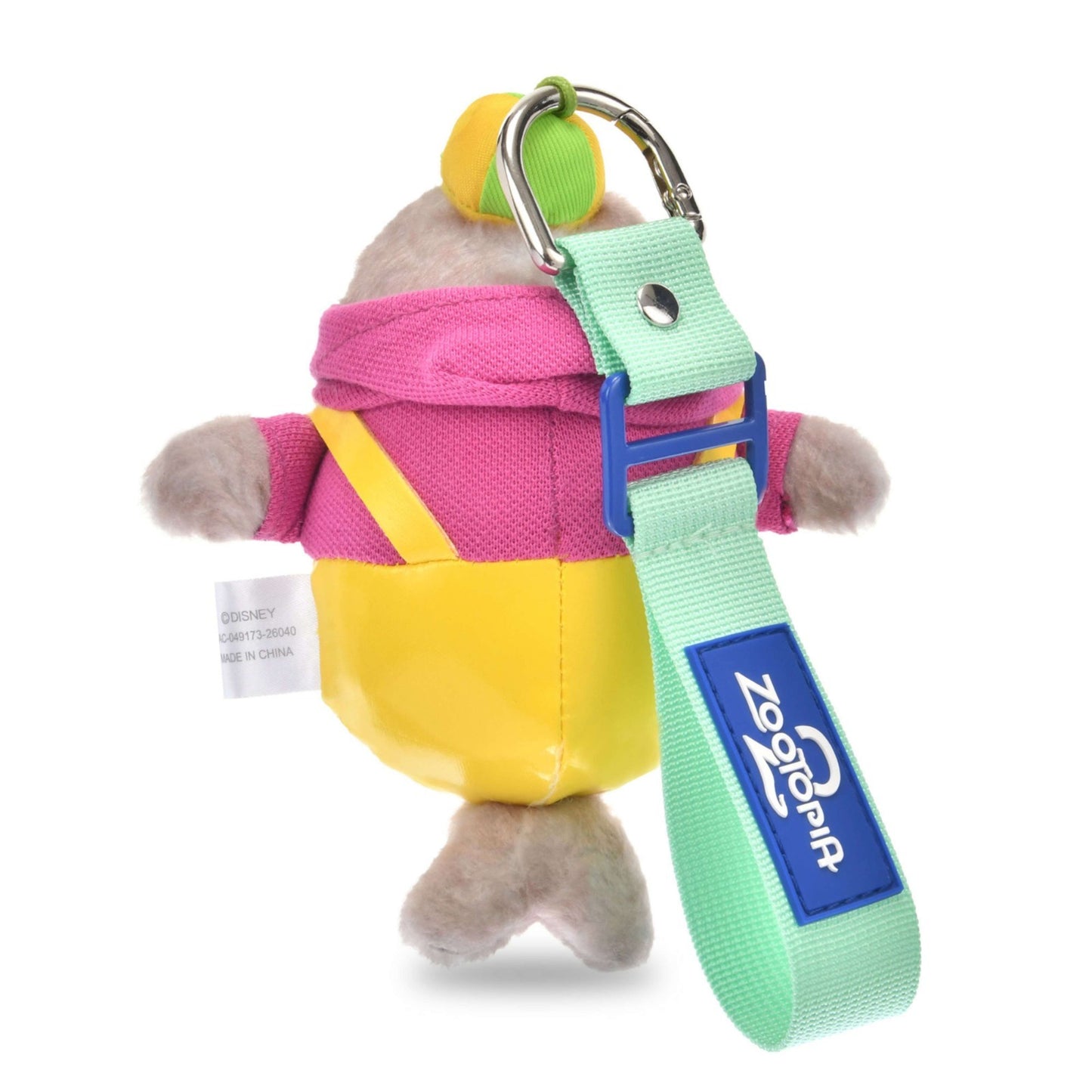 Japan Tokyo Disney Store Seal Plush Toy Keychain Zootopia Fish Market