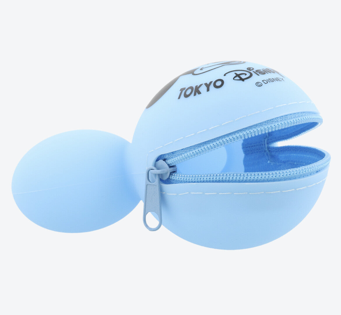 Japan Tokyo Disney Resort Mickey balloon Bag Charm Keychain pouch Blue