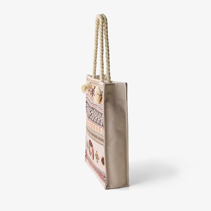 Japan Disney Fantasy Shop Bellemaison Moana Grassy Material Tote Bag