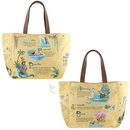 Japan Tokyo Disney Resort Tote Bag Fantasy Springs 2024 Peter Pan Rapunzel