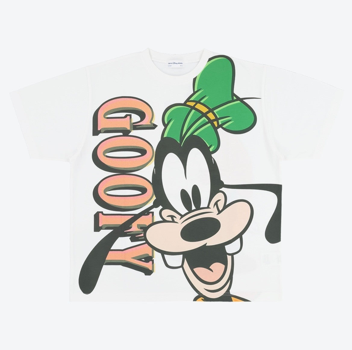 Japan Tokyo Disney Resort Goofy T-shirt Oversized Fit Unisex One Size 2026