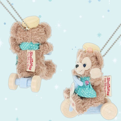 Japan Tokyo Disney Resort Duffy Beautiful Blue Plush Keychain ShellieMay 