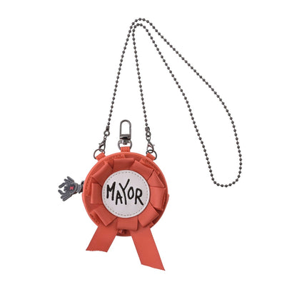 Japan Tokyo Disney Store Mayor Rosette Necklace Pouch Nightmare Before Christmas