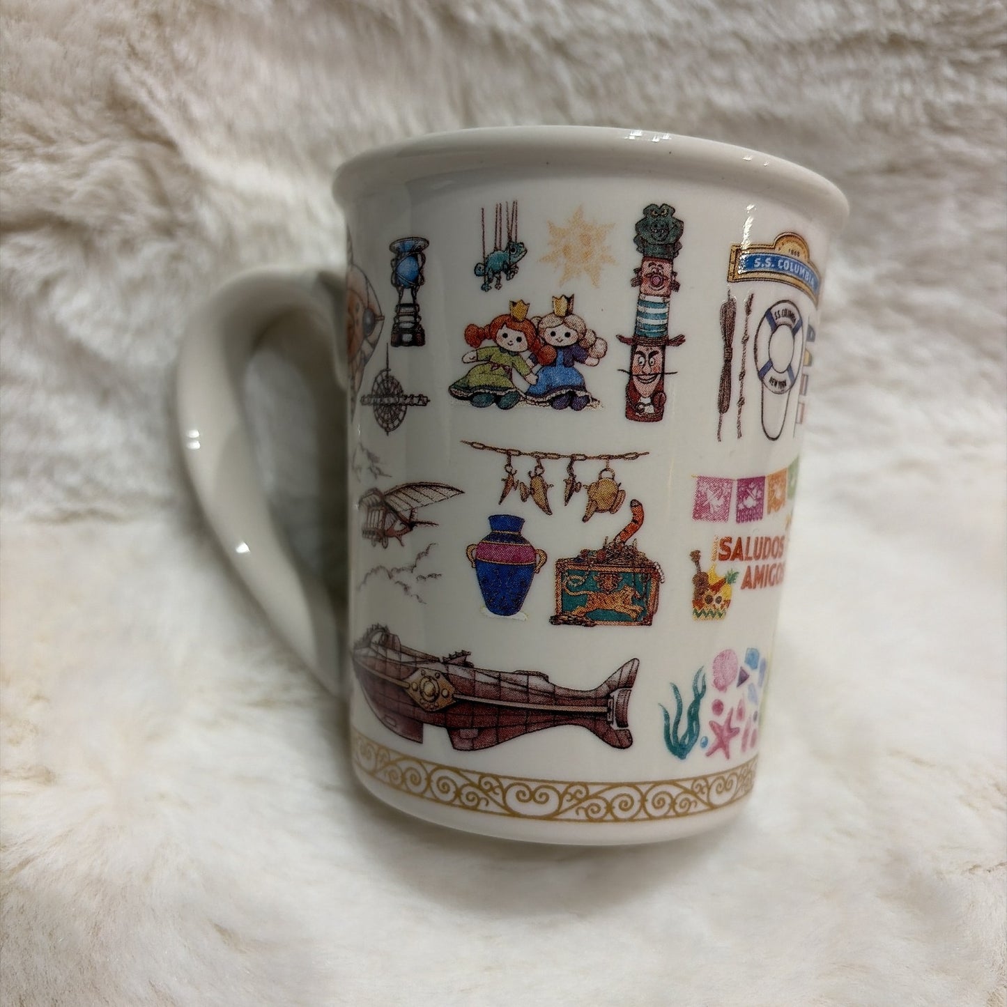 Japan Tokyo Disney Resort Mickey Minnie Sea 25th Souvenir Mug Jubilee