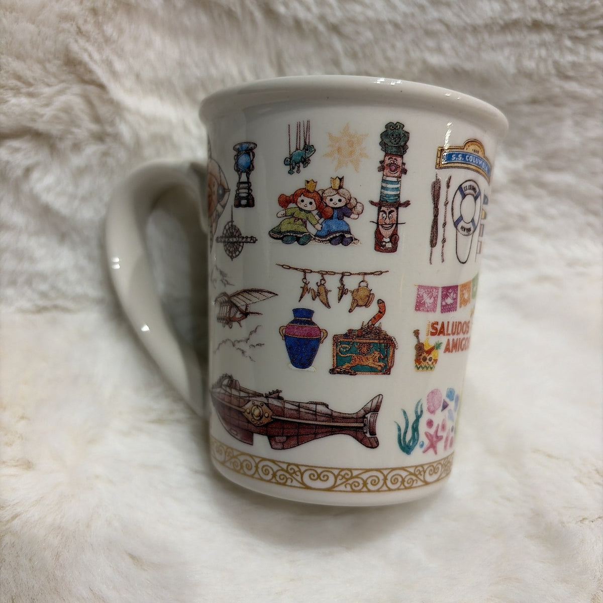 Japan Tokyo Disney Resort Mickey Minnie Sea 25th Souvenir Mug Jubilee